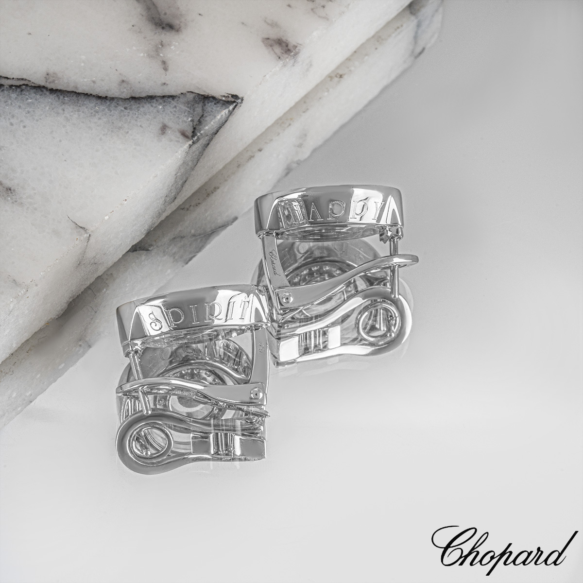Chopard Happy Spirit Diamond Earrings 84/5422-020